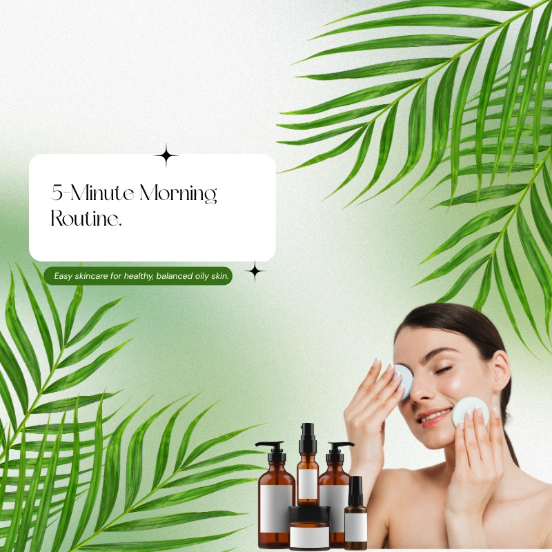 Best Oily Skin Morning Routine in 5 Minutes