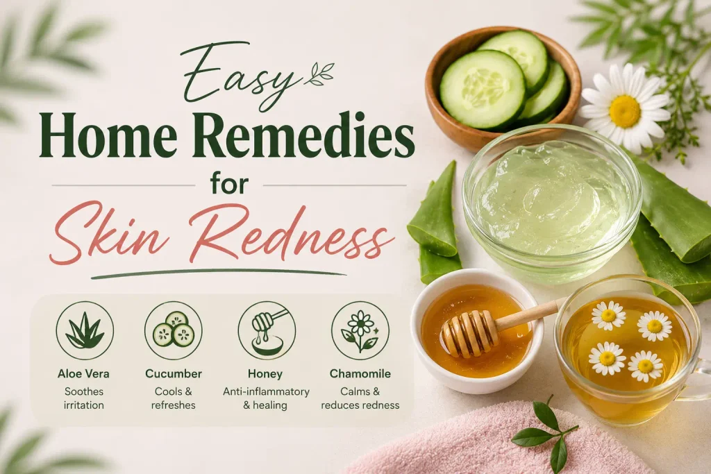 Easy Home Remedies for Skin Redness