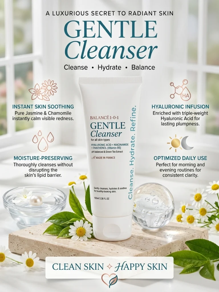 Start With a Gentle Gel Cleanser